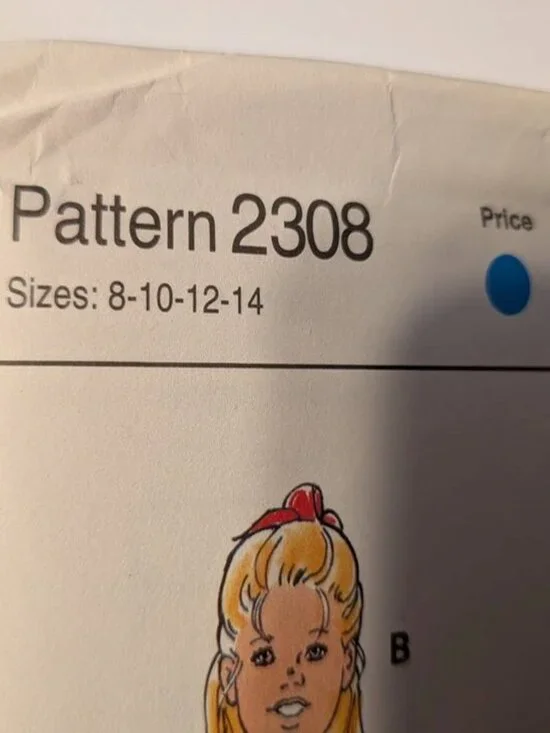 Kwik Sew 2308 Sewing Pattern Girls Shirt UNCUT NEW 8-14 - Picture 3 of 8